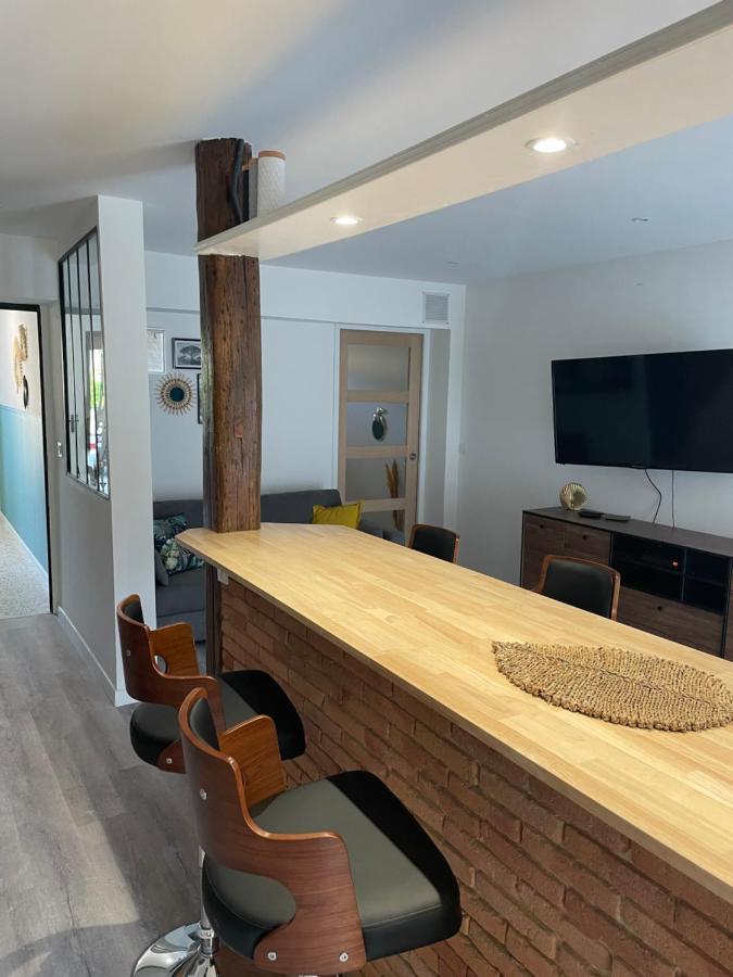 Apartment En Rez De Jardin Equipe *